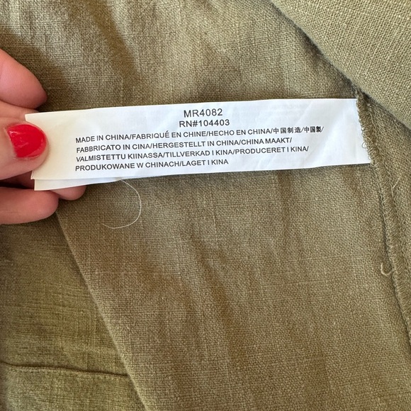 Anthropologie Moon River Utility Jacket Embroidered Size Med like New Condition - Picture 5 of 5